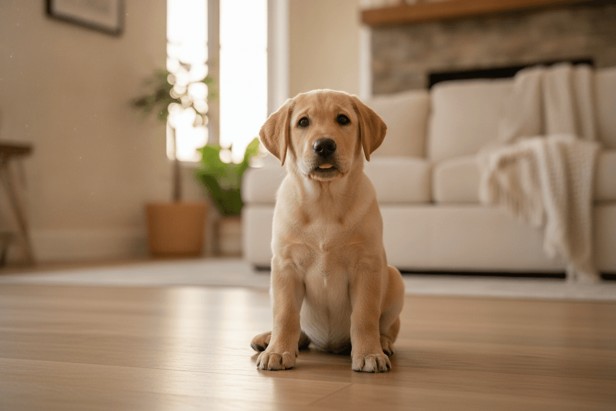 Puppy aan huis